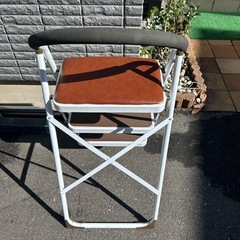 折りたたみ三段ステップ　ハシゴの画像