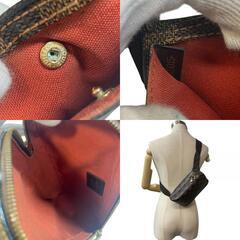 ルイヴィトン LOUIS VUITTON ボディバッグ ダミエ柄 ジェロニモス N51994 エベヌの画像