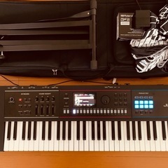 Roland JUNO-D6 ペダル・スタンド・ケース・カバー付きの画像