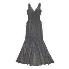 GLAMOROUS by Andy / グラマラスバイアンディ】ラメニットロングドレス キャバドレスの画像