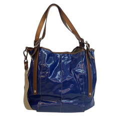トッズ TOD’S トートバッグ Gライン 2WAY ブルーの画像