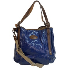 トッズ TOD’S トートバッグ Gライン 2WAY ブルーの画像