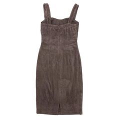 【DEA. by ROBE de FLEURS / ディアバイローブドフルール】スウェード×ウエストカットデザインキャバドレス DE2776の画像