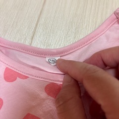 長袖Tシャツ 120cmと下に履くペチパンツの画像