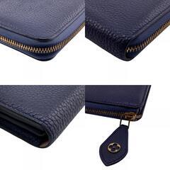 ルイヴィトン LOUIS VUITTON 長財布 ポルトフォイユ コメット L字ファスナー M68582 ブルーマリーヌの画像