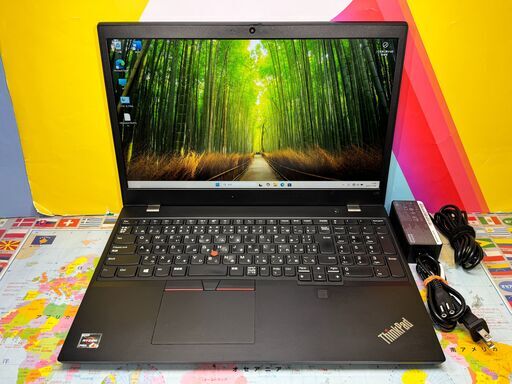 JC09153　美品 16GB レノボ L15 15.6型 Office2024 ノートPC　高性能