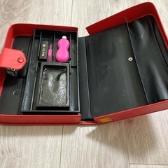 習字カバン　赤の画像