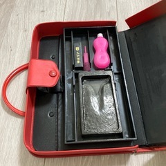 習字カバン　赤の画像