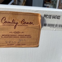 Country Corner カントリーコーナー ロマンスシリーズ 4段チェスト 収納 タンス ホワイト 白家具 アンティーク風の画像