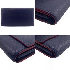 ルイヴィトン LOUIS VUITTON 長財布 ポルトフォイユ カプシーヌ フラップ M63739 マリーヌルージュの画像