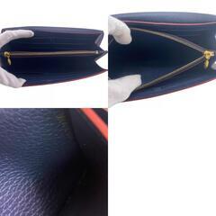 ルイヴィトン LOUIS VUITTON 長財布 ポルトフォイユ カプシーヌ フラップ M63739 マリーヌルージュの画像
