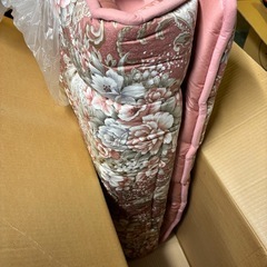 新品未使用品⭐️羊毛敷き布団　三越　の画像