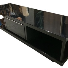 展示品 テレビ台 引き出し付 幅約150cm 奥行約45cm 高さ約28.5cmの画像