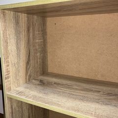 stp-3540　カラーボックス　3段　42×29×89cm　オーク　木目調　収納棚　収納ボックス　収納ケース　収納家具　小物収納　本棚の画像