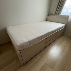 【美品】シングルベッド一式セットの画像