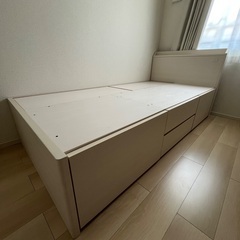 【美品】シングルベッド一式セットの画像