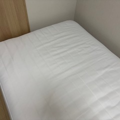 無印良品 脚付マットレス ポケットコイル シングルの画像
