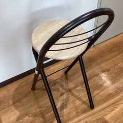 折りタタミイス（ハイチェア）【町田市再生家具】1110Bの画像