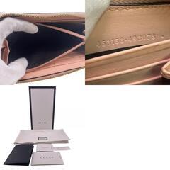 グッチ GUCCI 長財布 ニムフェア バンブー ラウンドファスナー 453158 ピンクの画像