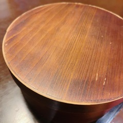 曲げわっぱ　おひつ、弁当箱の画像