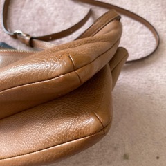 コーチ　ショルダーバッグ　レザー　ブラウンの画像