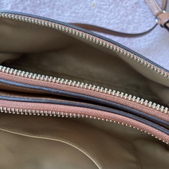 コーチ　ショルダーバッグ　レザー　ブラウンの画像