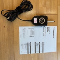 (美品))ホットプレート(プレート３枚、焼肉、たこやき))象印の画像