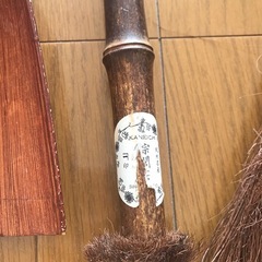 【山本勝之助商店/白木屋傳兵衛】棕櫚箒2本・はりみセットの画像