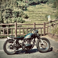 Kawasaki 250tr カスタム　改造多数 の画像