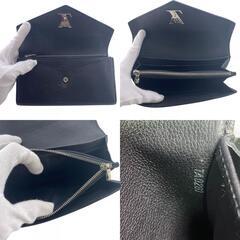 ルイヴィトン LOUIS VUITTON 長財布 ポルトフォイユ マイロックミー 二つ折り フラップ M62530 ブラックの画像