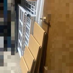 （お届けできます）白階段ロフトベッドの画像