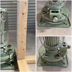 動作未確認　アラジン 石油ストーブ BF3911 自然通気形解放式  しん式   の画像