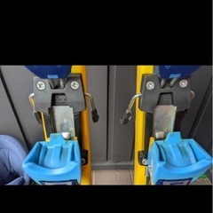 子ども用スキー板150cmと靴の
セットの画像