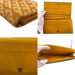 ゴヤール GOYARD 長財布 ヘリボーン リシュリュー フラップ オレンジの画像