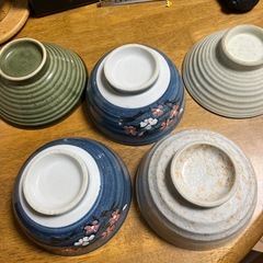 どんぶりバラバラ5個セットの画像