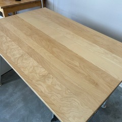 11/15廃棄予定 IKEA手動昇降式デスク引き出し付の画像