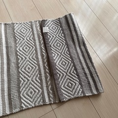 インド綿　マット　サイズ40×117の画像
