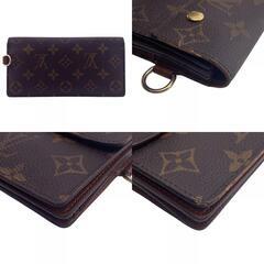ルイヴィトン LOUIS VUITTON 長財布 モノグラム ポルトフォイユ アコルディオン M58008 ブラウンの画像