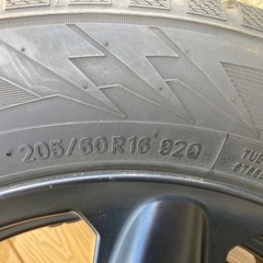 MINIクロスオーバーR60 純正アルミ　スタッドレスタイヤ 16インチセットの画像