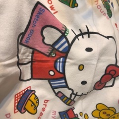 綿100%【西川】キティ毛布の画像