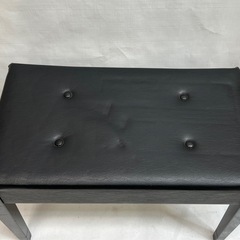 売り切りセール！ヤマハ ピアノ用 ベンチ椅子 エレクトーン 幅660×奥行き363×高さ485mm ブラック 
の画像