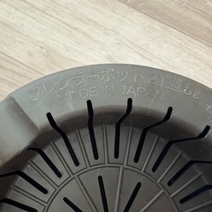 21型5ℓ　鉢、受け皿　セットの画像