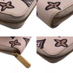 ルイヴィトン LOUIS VUITTON 長財布 ワイルドアットハート ジッピーウォレット M80676 アイボリーの画像