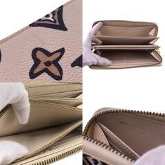 ルイヴィトン LOUIS VUITTON 長財布 ワイルドアットハート ジッピーウォレット M80676 アイボリーの画像