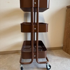 IKEAラック茶色今週まで！の画像