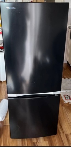 TOSHIBA 冷蔵庫 GR-R15BS 153L 黒