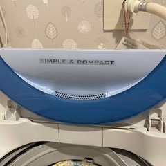 洗濯機 Sharp ES-GE55P 2015年製 5,5kg.の画像