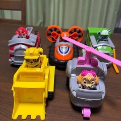 パウパトロール　ベーシックビークル5台の画像
