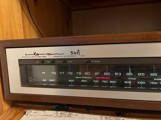 luxman T-50A FM/AMチューナー