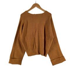 ELFORBR エルフォーブル 長袖ニット レーヨン/ポリエステ...